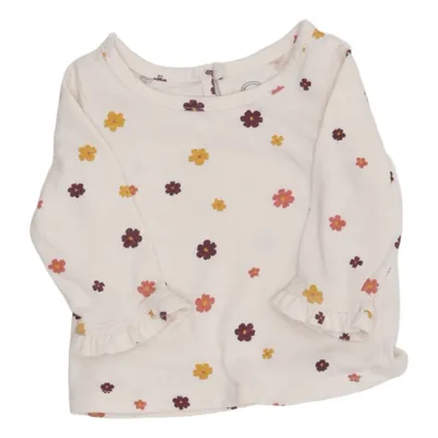 Långärmad t-shirt (Vit, Flerfärgad) från Wonder Nation Bomull, Polyester