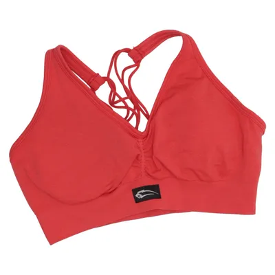 Sport-bh (Rood) van Smilodox Elastaan, Polyamide, Polyester