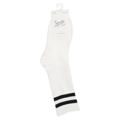 Strumpor (Vit, Svart) från Sports Bomull, Elastan, Polyester