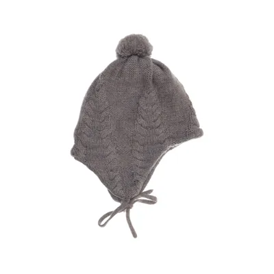 Trapper hat (Gray) from Reima Polyester, Wool