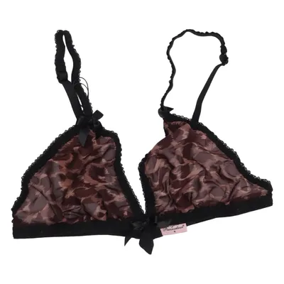 Brassière (Noir, Marron) de Agent Provocateur Élasthane, Soie