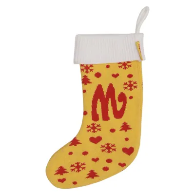 Julstrumpa (Gul, Vit, Röd) från Marabou