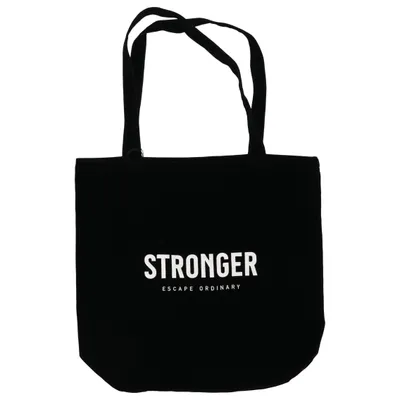 Canvas tas (Zwart) van Stronger