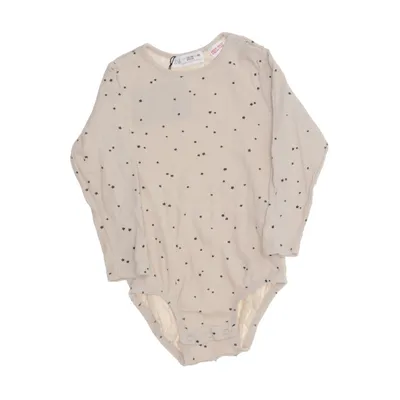 Body (Beige, Flerfärgad) från Zara Bomull, Elastan