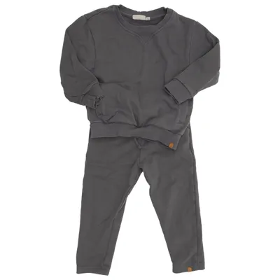 Loungewear (Grå) fra Lil'Atelier Økologisk bomuld, Genanvendt polyester