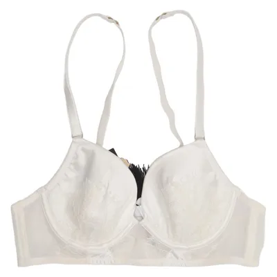 Bra (White) from Playful Promises Elastane, Nylon, Polyester
