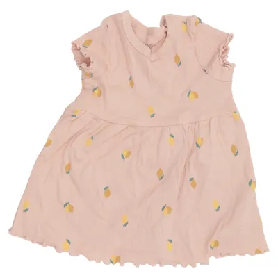 Robe (Rose, Multicolore) de Lindex Baby Coton, Élasthane