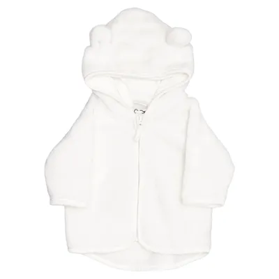 Hoodie (White) from Lindex Newborn Cotton, Polyester