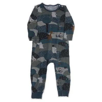 Sparkdräkt (Blå, Grå, Vit, Flerfärgad) från Moomin by Martinex