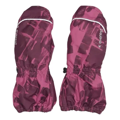 Mittens (Purple, Black) from Everest Polyester