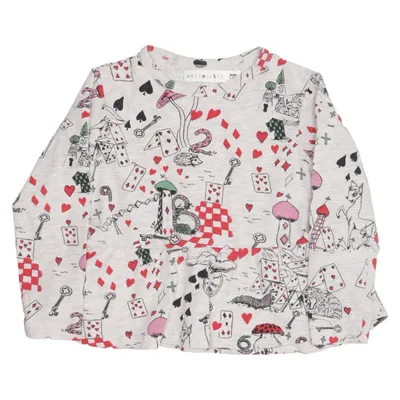 Top (Gray, Multicolored) from Minimarket