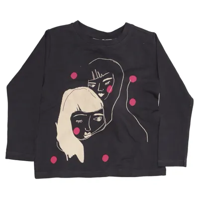 Long sleeve T-shirt (Cosmic Girls Ls Tee) from Soft Gallery Elastane, Organic cotton