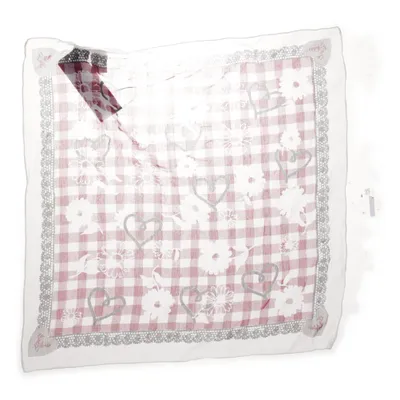 Neckerchief (Pink, White, Gray) from AWG Mode Center Polyester