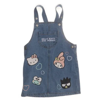 Hängselklänning (Blå, Flerfärgad) från Hello Kitty and Friends x Primark Bomull
