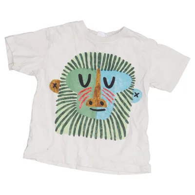 T-shirt (White, Multicolored) from Zara