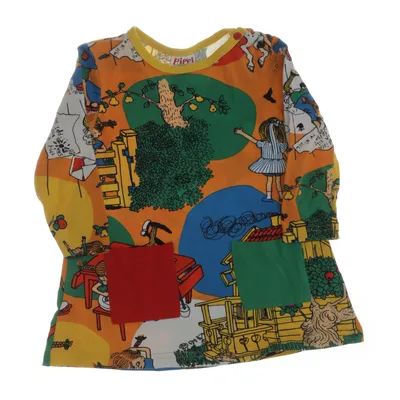 Dress (Multicolored) from Pippi Långstrump Organic cotton, Elastane