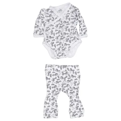 Set (Wit, Zwart) van ICA I Love Eco Katoen