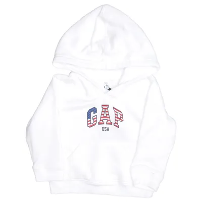 Huvtröja (Vit) från BabyGap Bomull, Polyester