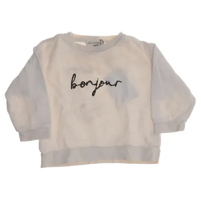 Sweatshirt (White) from HEJLENKI Cotton