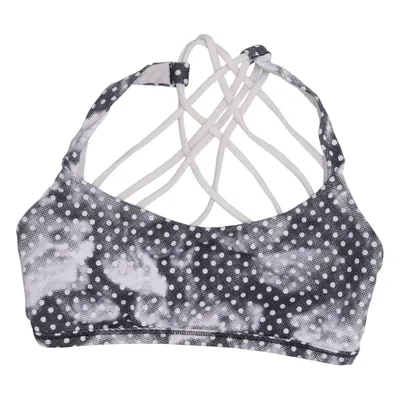 Sports bra (Black, White) from Lululemon