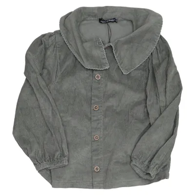 Blouse (Groen) van Sweet Petit Katoen