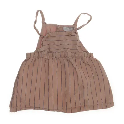 Dungaree dress (Beige) from Zara BabyGirl Cotton