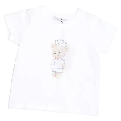 T-shirt (Wit) van Patachou Katoen