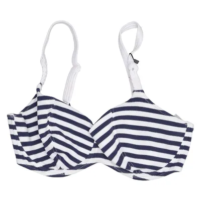 Bikini top (Blue, White) from Freya Elastane, Polyamide