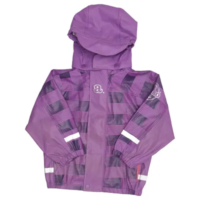 Regenjack (Lila, Roze) van Abeko Polyester, Polyurethaan