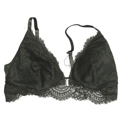 Bralette (Green) from Hunkemöller Cotton, Elastane, Polyamide