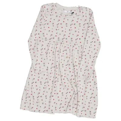 Robe (Blanc, Rouge, Vert) de Amy & Lucy Élasthane, Coton biologique