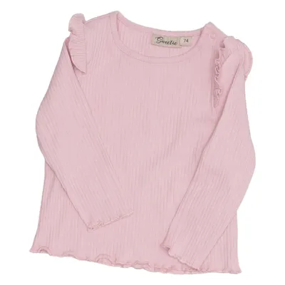 Långärmad t-shirt (Rosa) från Sweetie Bomull, Elastan, Polyester