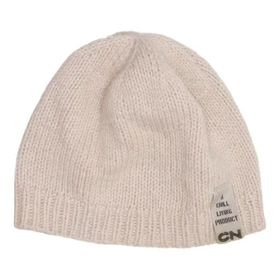 Beanie (Beige) from ChillNorway Cashmere, Polyamide, Wool