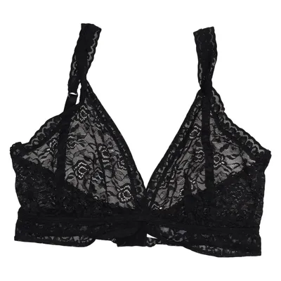 Bralette (Sort) fra Lace Laboratory Elastan, Polyamid