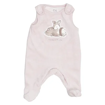 Barboteuse (Rose) de Baby C&A Coton, Polyester