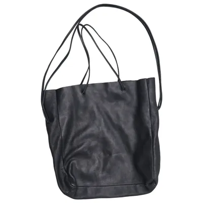 Handtasche (Grau) von COS Baumwolle, Leder, Polyester
