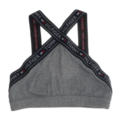 Sport-bh (Grijs) van Tommy Hilfiger Katoen, Elastaan