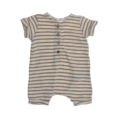 Rompers (White, Green) from Lil'Atelier Organic cotton