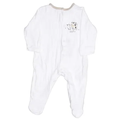 Rompers (White) from Babaluno Cotton