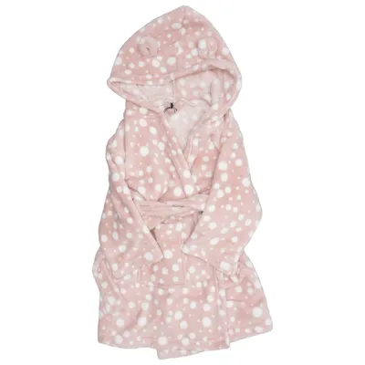 Peignoir (Rose, Blanc) de Little Roomies Polyester recyclé