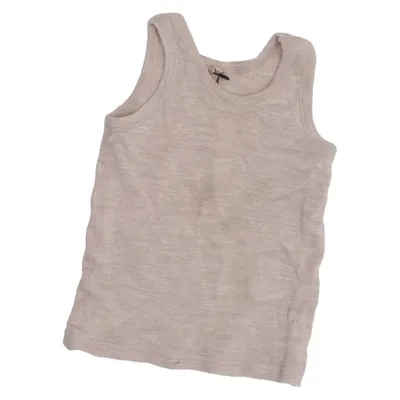 Onderhemd (Beige) van Dilling Merinowol