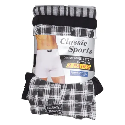 Underwear (Black, White) from Classic-Sports Cotton