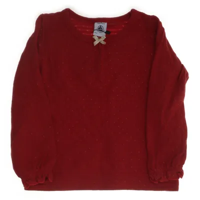 Top (Rød, Guld) fra Petit Bateau Bomuld, Polyamid, Polyester