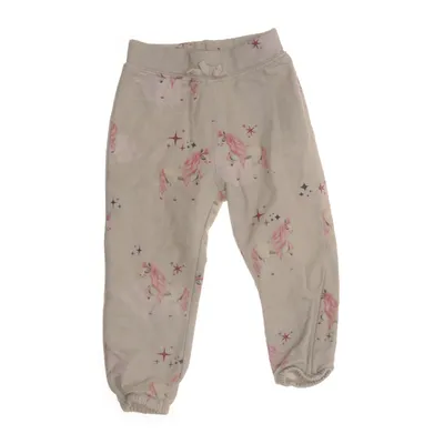 Pantalon de survêtement (Gris, Rose) de Name It Coton, Élasthane