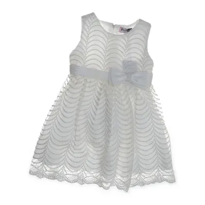 Flower girl dress (White) from Pink Girl Polyester