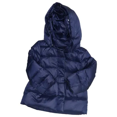 Donsjack (Blauw) van Paper Moon Acryl, Dons, Veer, Polyamide, Polyester