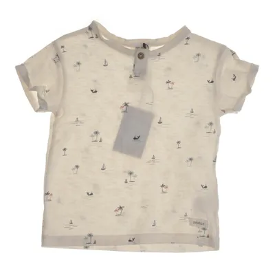 T-shirt (White, Multicolored) from Newbie by KappAhl Cotton