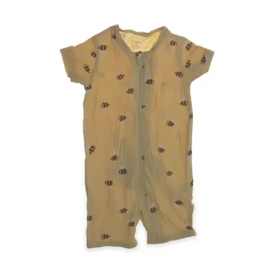 Sparkdräkt (Gul) från Lindex Baby Bomull