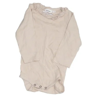 Romper (Beige) van Lil' Atelier Elastaan, Organisch katoen, Polyester