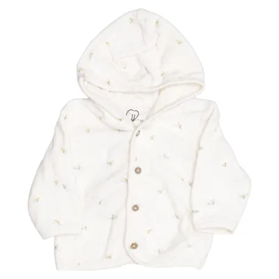 Hoodie (White, Multicolored) from Newbie by KappAhl